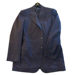 OXXFORD CLOTHES Suit (44L, Navy, Wool) [Saks Fifth Avenue]